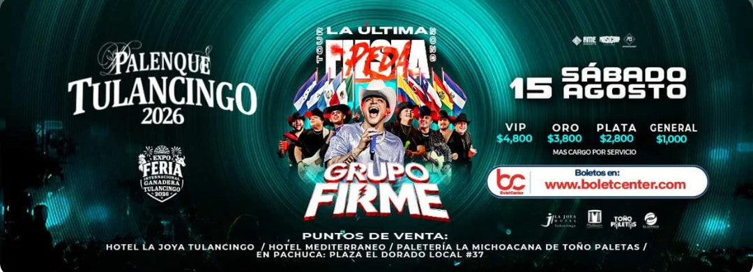 GRUPO FIRME   15 AGOSTO 2026