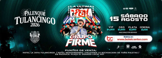 GRUPO FIRME   15 AGOSTO 2026